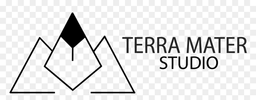 Logolandscapeblackpng - Triangle, Transparent Png - mater png