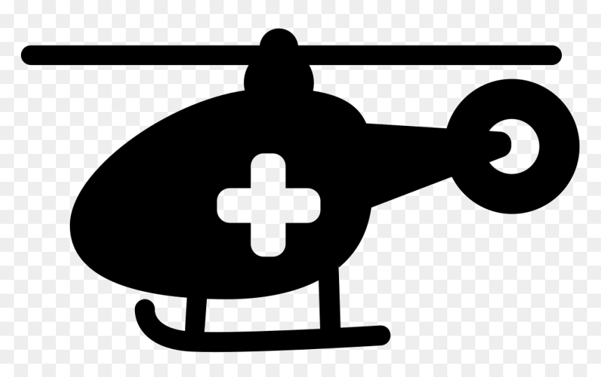 Medical Chopper Transport - Helicoptero De Emergencia Icone, HD Png Download - chopper png