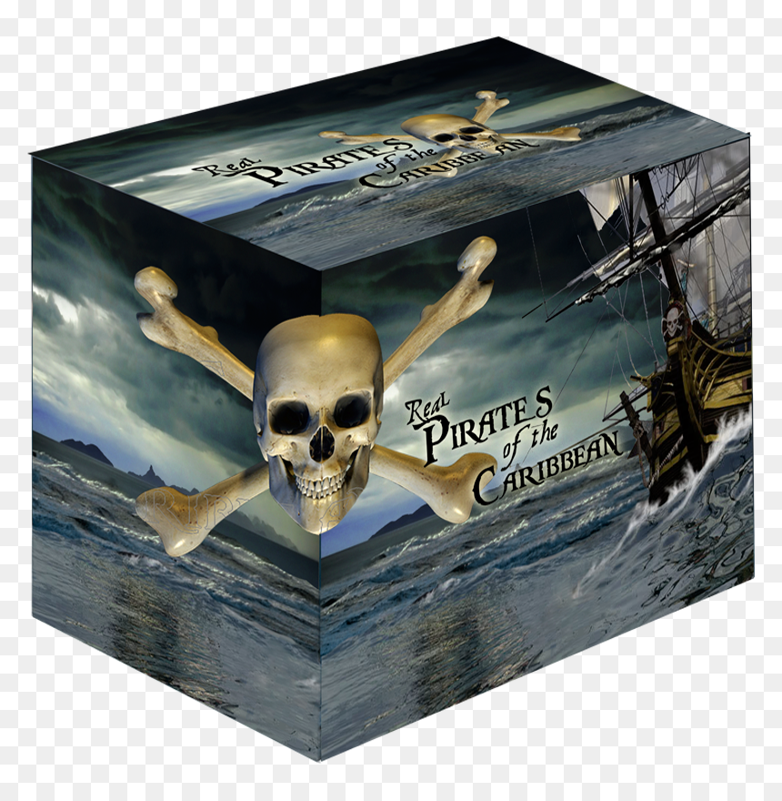 Pirates Of The Caribbean Treasure Chest Box - Silver Coin, HD Png Download - pirates of the caribbean png