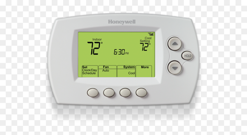 Programmable Thermostat Png - Honeywell Wifi Thermostat, Transparent Png - thermostat png