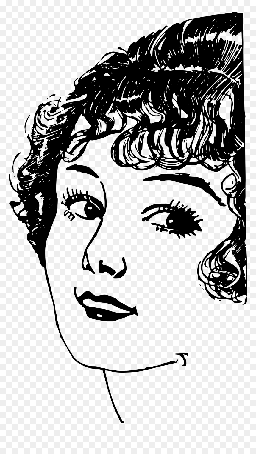 Pretty Lady"s Face Clip Arts - Clip Art, HD Png Download - pretty png