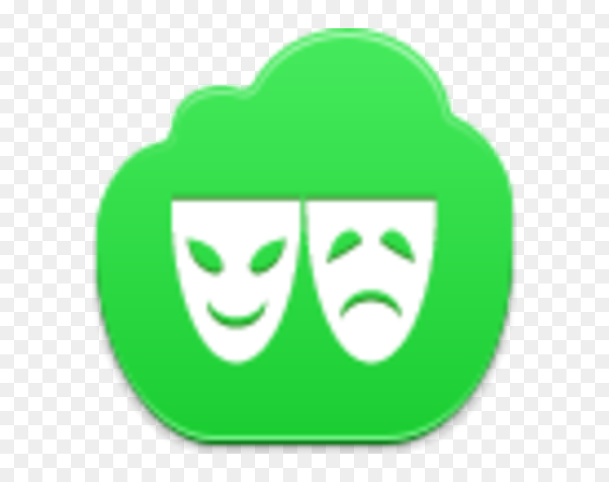 Theater Symbol Icon - Facebook, HD Png Download - facebook symbols png