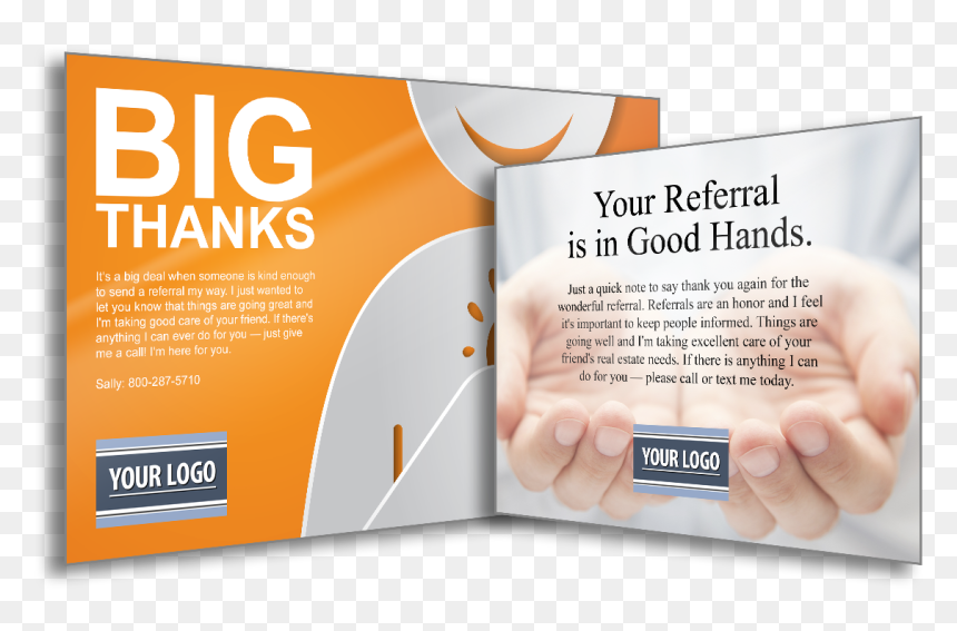 Customer Appreciation Postcards - Thank You Real Estate Postcard, HD Png Download - call to action png