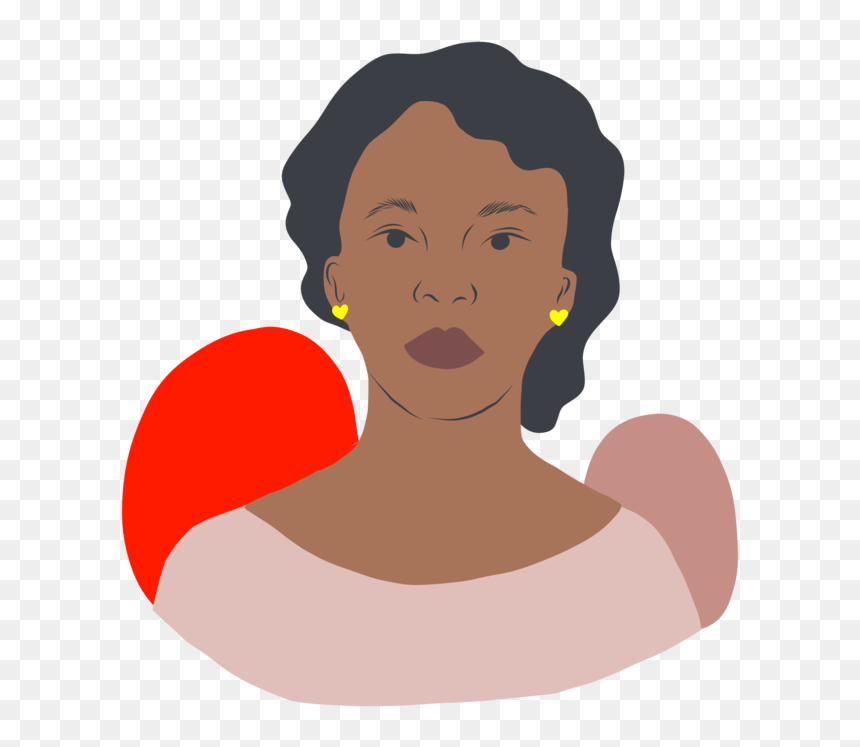 Girl And Earings-01 - Illustration, HD Png Download - earings png