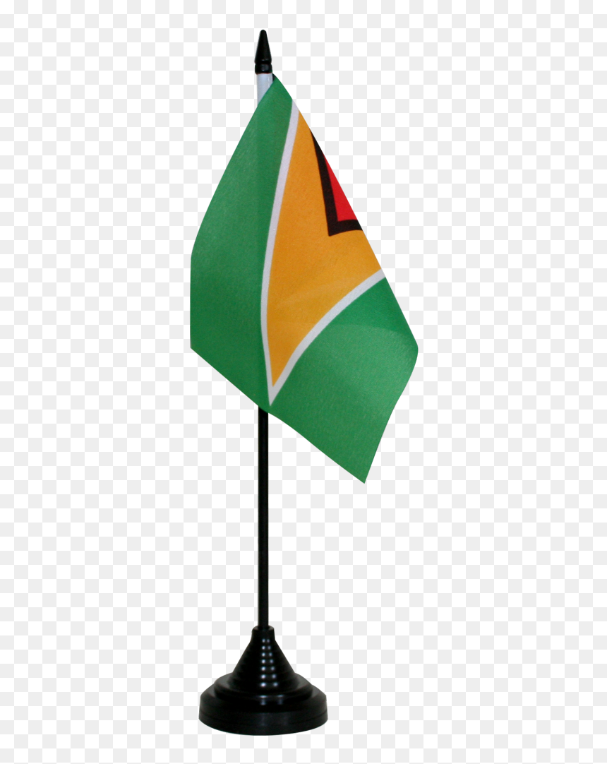 Guyana Table Flag - Flag, HD Png Download - guyana flag png