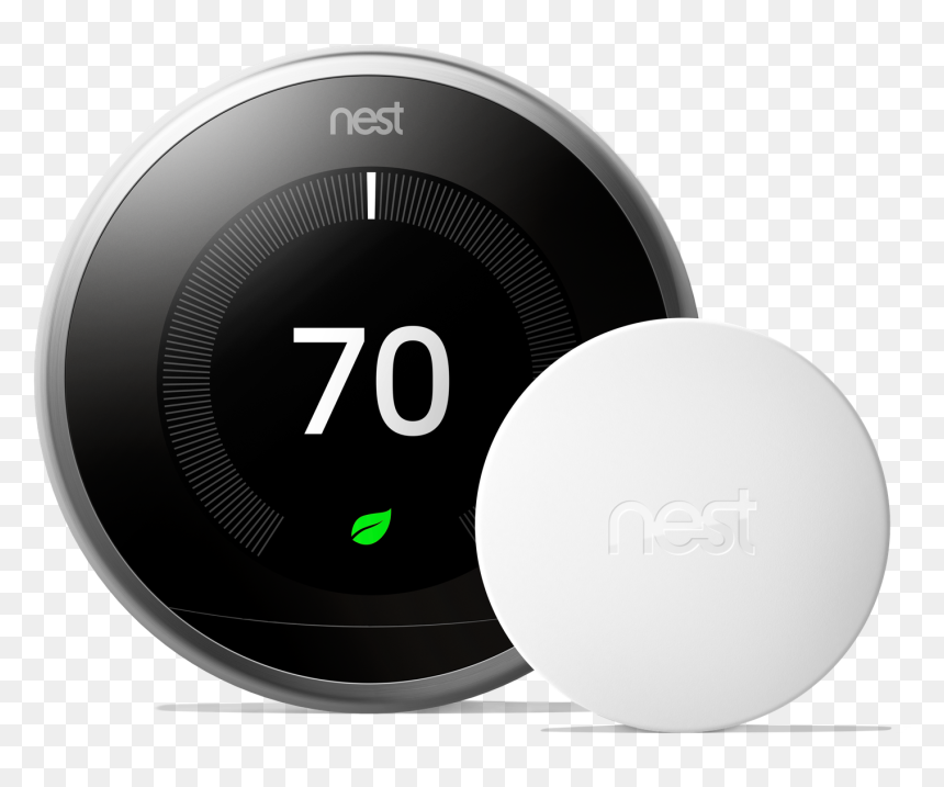Nest Announced A Long Awaited Temperature Sensor Add - Nest App, HD Png Download - thermostat png