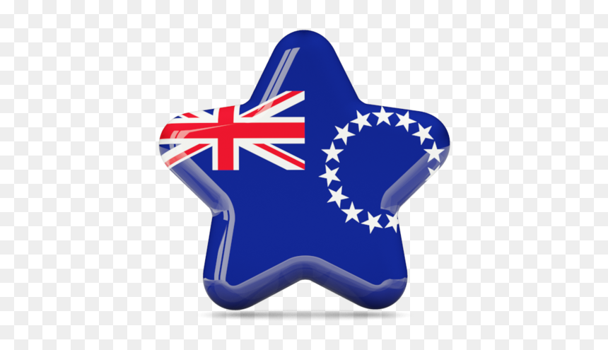 Download Flag Icon Of Cook Islands At Png Format - Flag Cook Islands, Transparent Png - star icons png