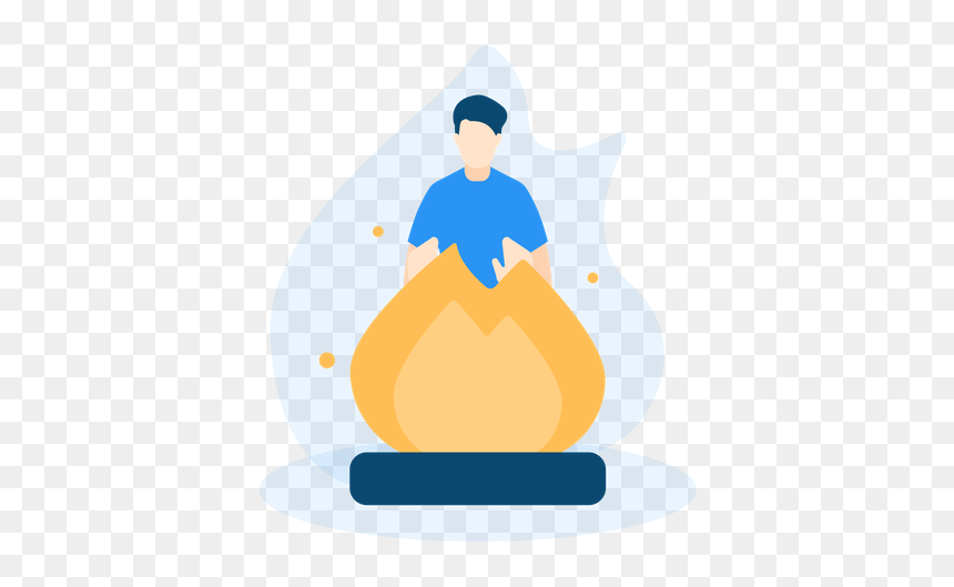 Illustration, HD Png Download - campfire icon png