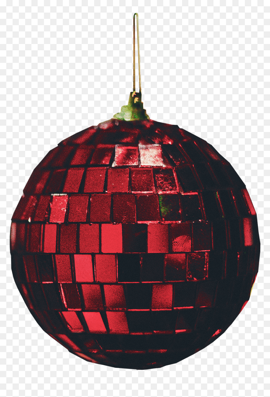 Tumblr Collage Christmas Ballred Sticker - Christmas Ornament, HD Png Download - tumblr png collage