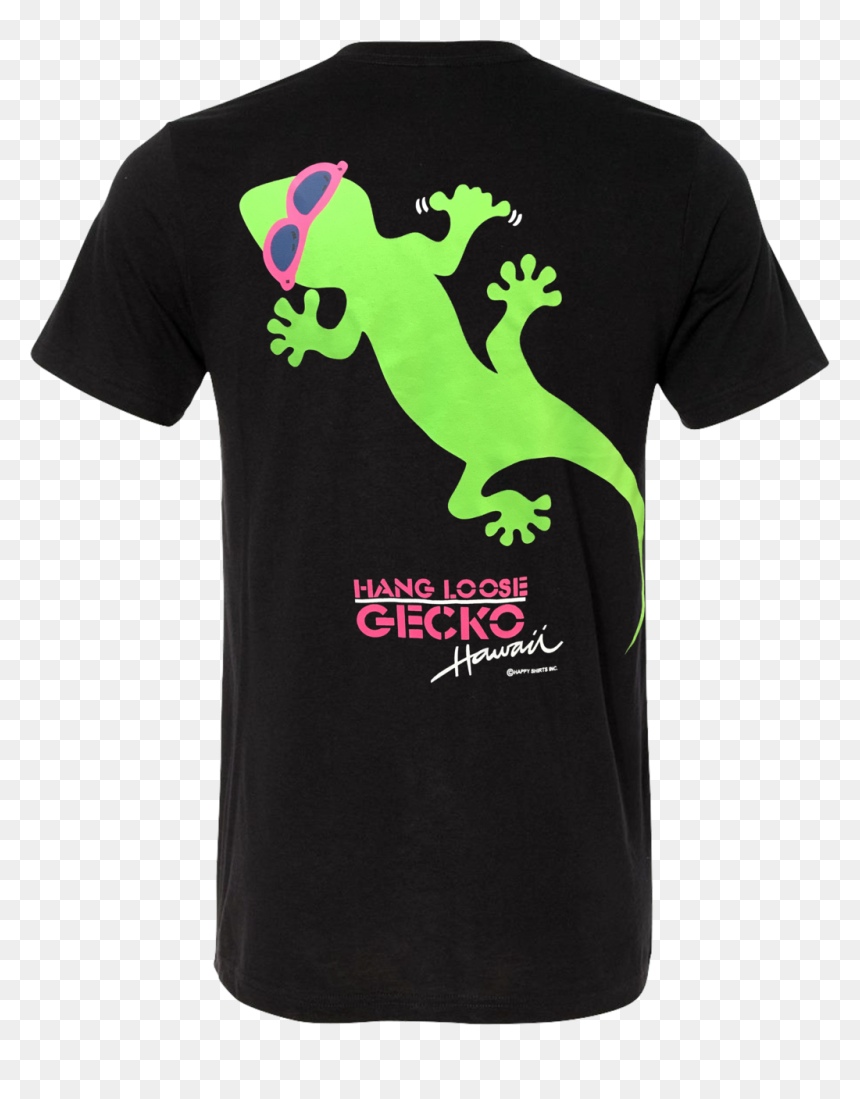 Gecko Shirt Hawaii, HD Png Download - gecko png