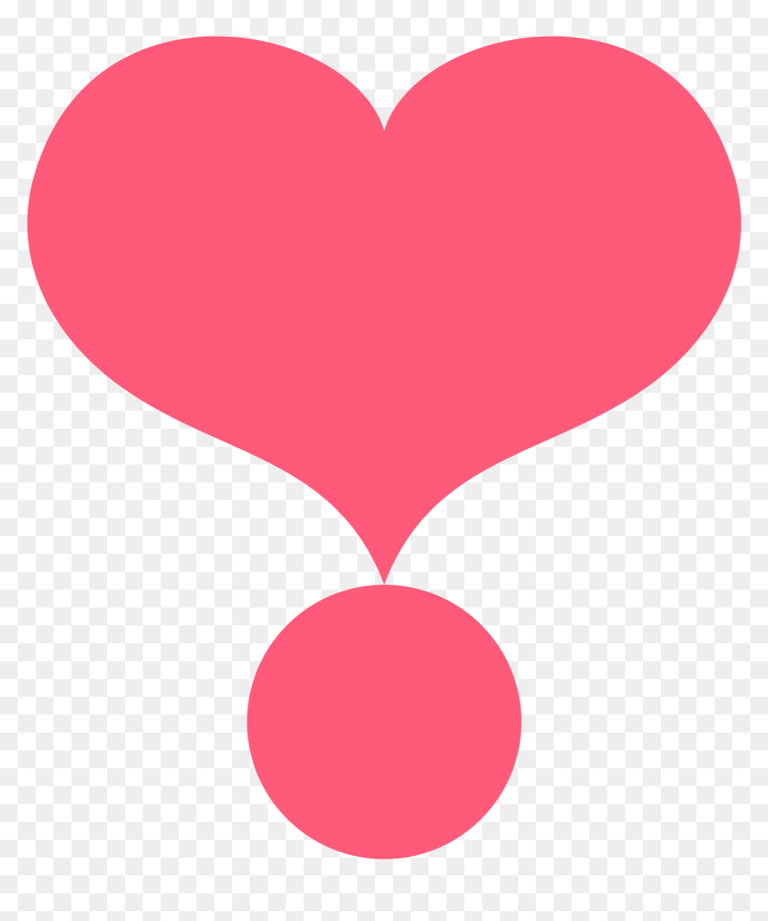 Coração Ponto De Exclamação , Png Download - Coração Ponto De Exclamação, Transparent Png - coracao png