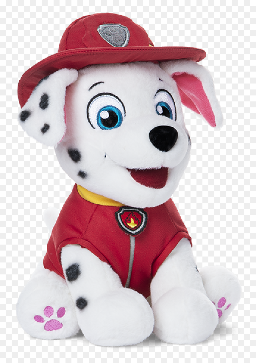 Paw Patrol Marshall Plush 23cm, HD Png Download - marshall paw patrol png