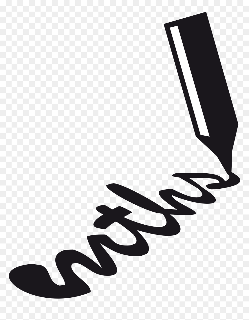 Writing Clip Arts - كتابه Png, Transparent Png - writing icon png
