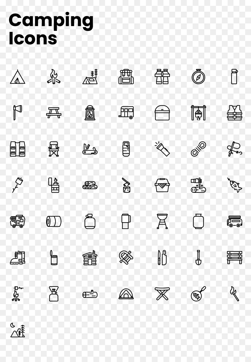 Parallel, HD Png Download - campfire icon png