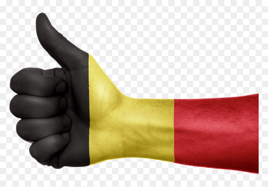 Hand Belgium Flag Clip Arts - Bangladesh Flag Cartoon Png, Transparent Png - belgium flag png