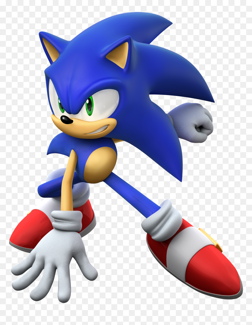 Hd Sonic Clipart - Sonic The Hedgehog 2007, HD Png Download - sonic.png