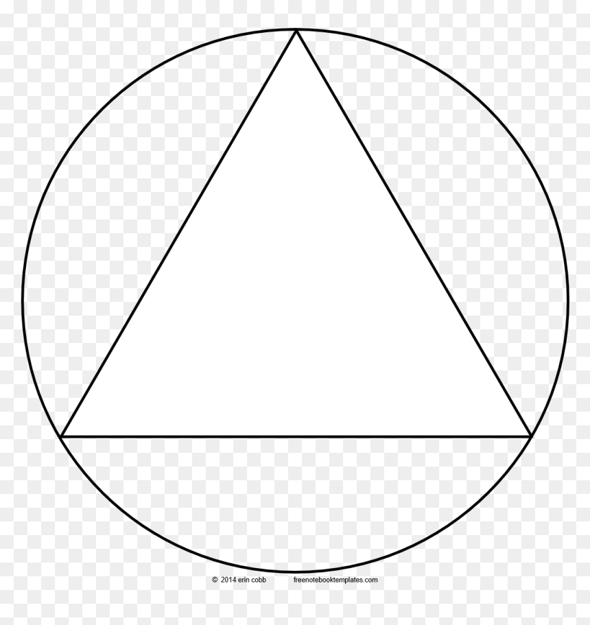 Triangle With Black Background, HD Png Download - rounded triangle png