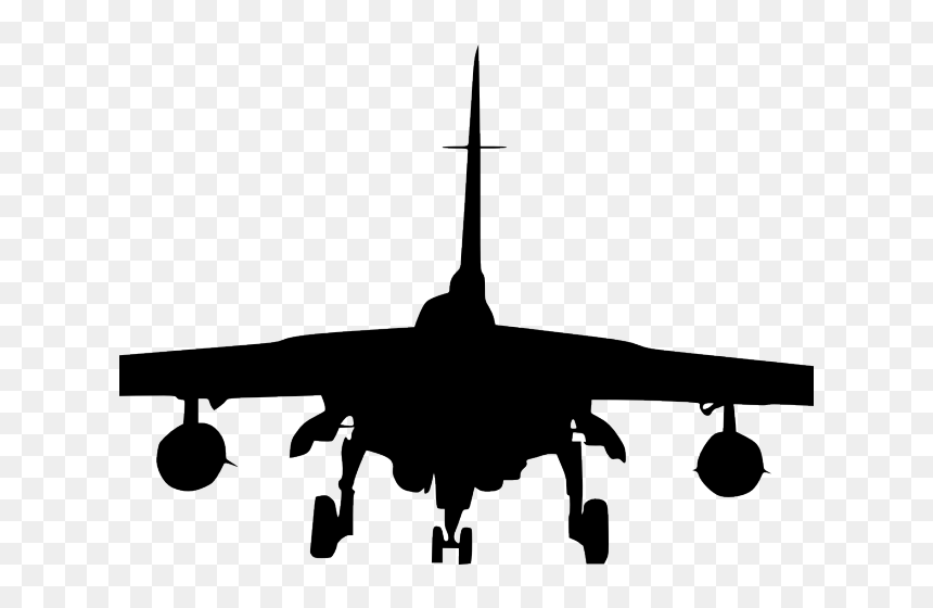 Jet Fighter Clipart - Fighter Aircraft, HD Png Download - airplane.png