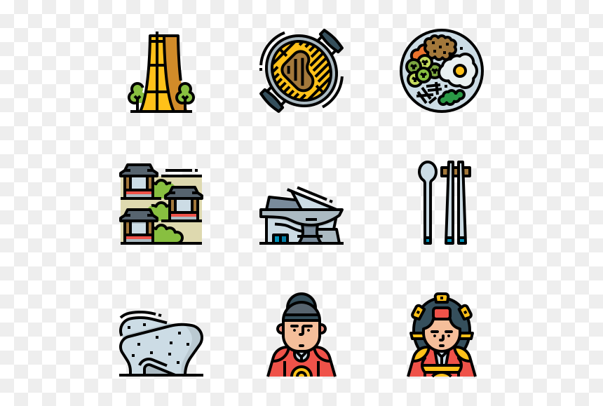 Thailand Icons, HD Png Download - korea png