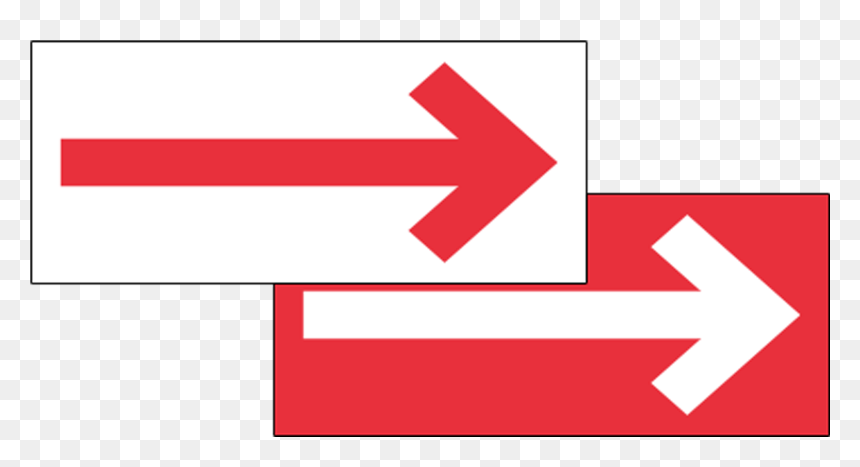 Sign, HD Png Download - red arrow .png