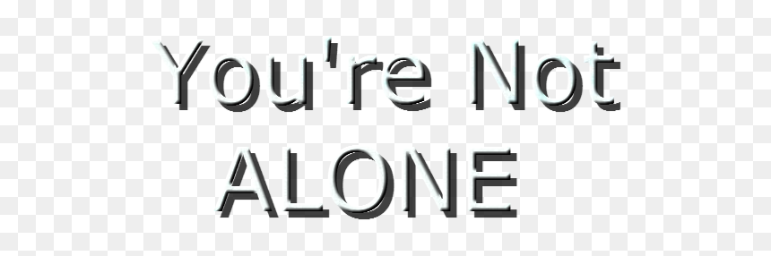 Thumb Image - You Are Not Alone Transparent, HD Png Download - alone png