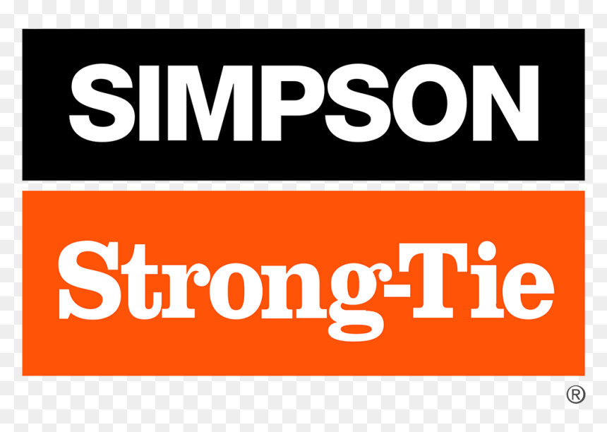 Simpson Strong-tie Company Inc - Simpson Strongtie, HD Png Download - strong png