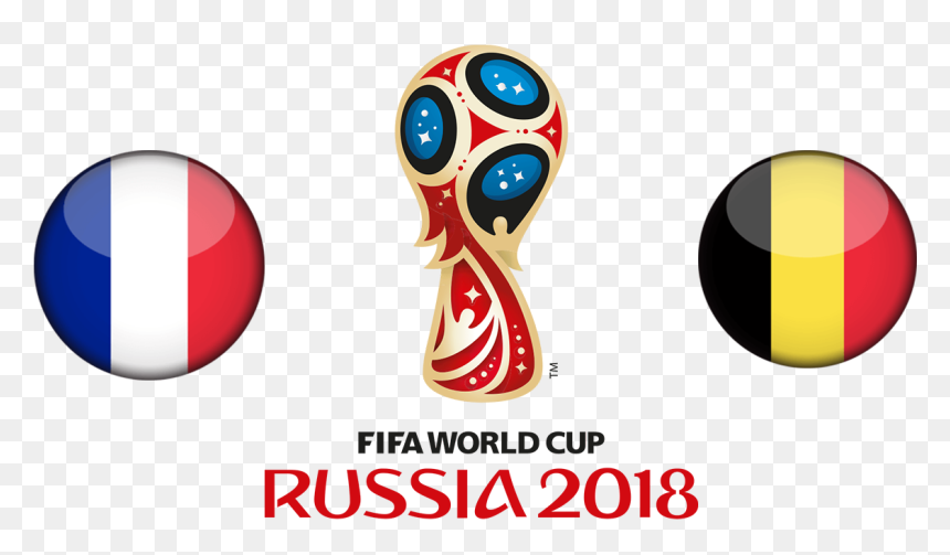 Fifa World Cup 2018 Semi-finals France Vs Belgium Png - Quarter Finals World Cup 2018 France Uruguay, Transparent Png - belgium flag png