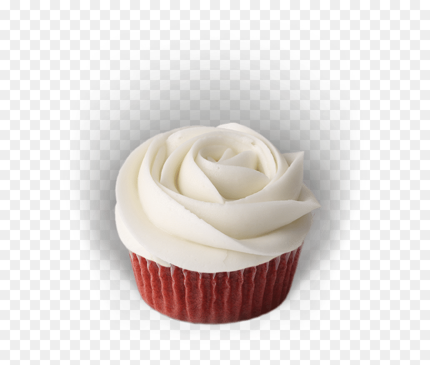 Dozen White Rose Cupcake Box - Floral Cupcake Png, Transparent Png - cup cake png