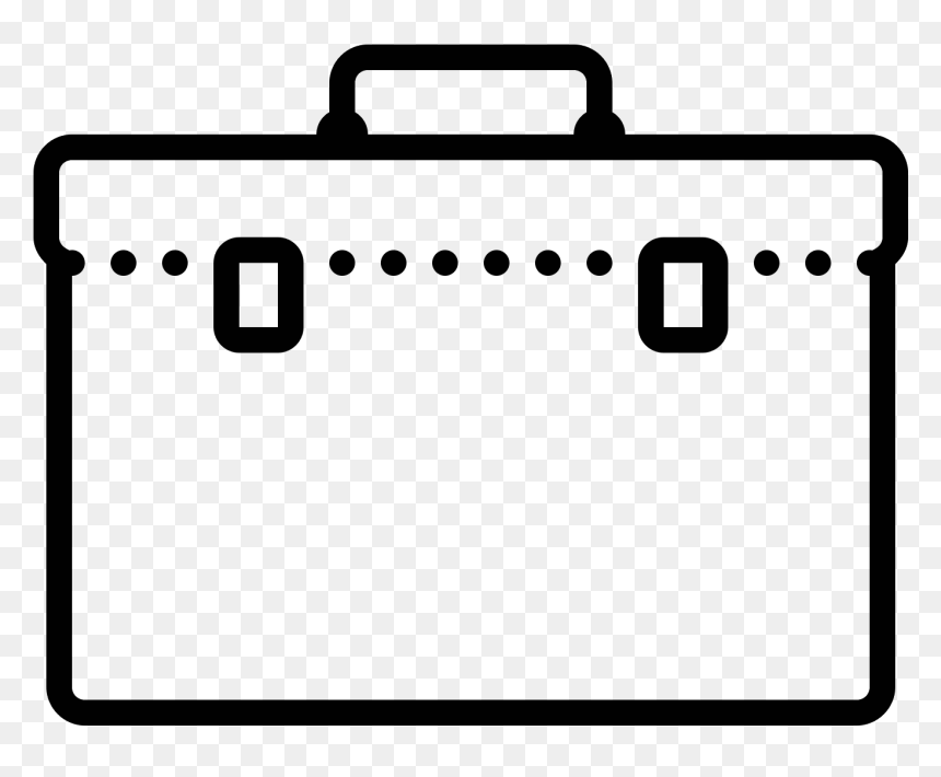 It"s An Image Of A Toolbox - Briefcase, HD Png Download - toolbox icon png
