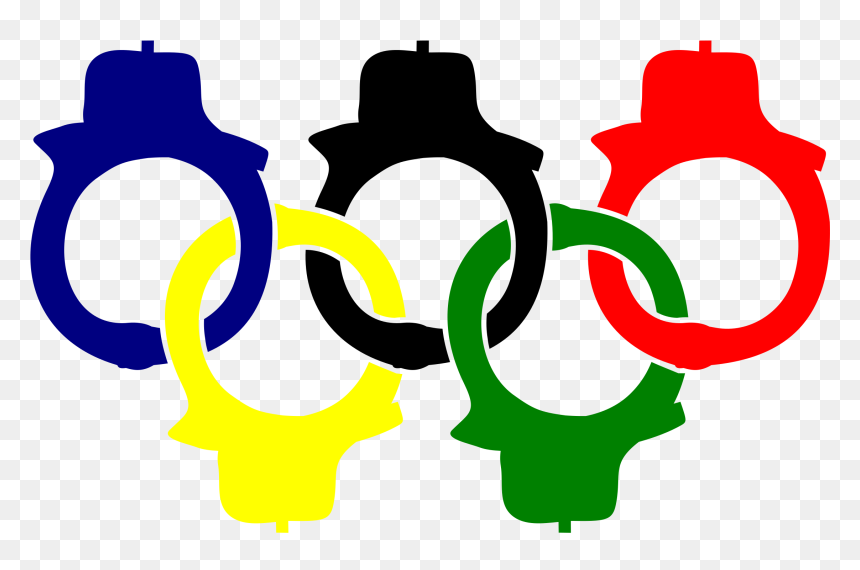 Ioc Handcuffs Clip Arts - Beijing 2008, HD Png Download - hand cuffs png