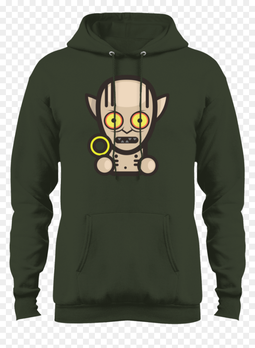 Load Image Into Gallery Viewer, Gollum Hoodie - There Is No High Like The Most High, HD Png Download - gollum png