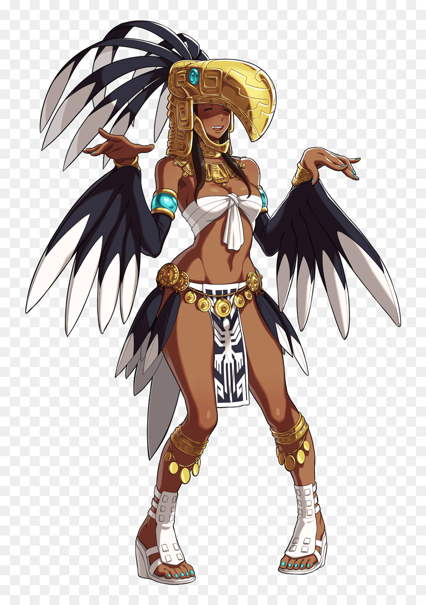 Zarina Snk Heroines Costume Aztec - King Of Fighters Zarina, HD Png Download - aztec warrior png