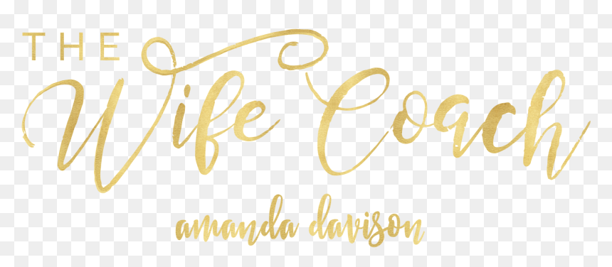 Wife Coach Name Logo Gold - Calligraphy, HD Png Download - coach png