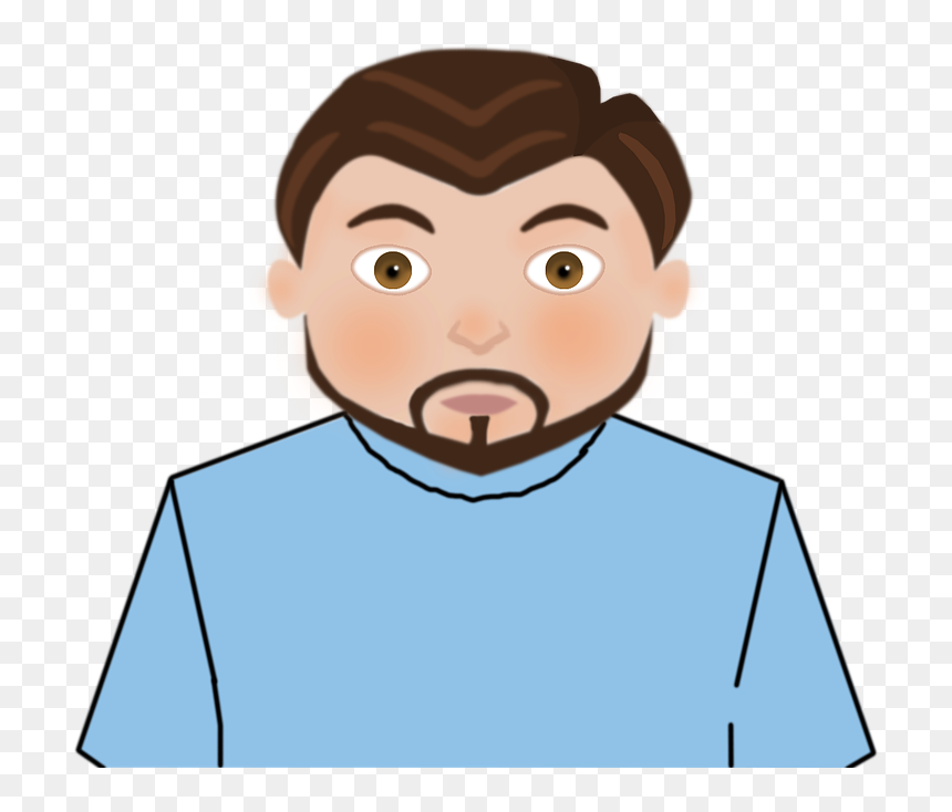 Cartoon People Man, HD Png Download - person vector png
