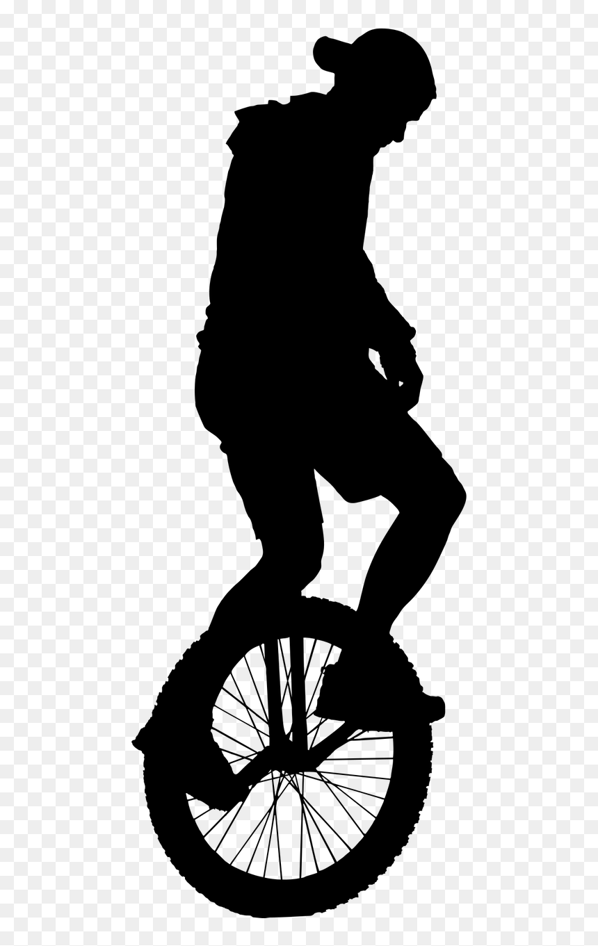 Street Unicycling, HD Png Download - unicycle png