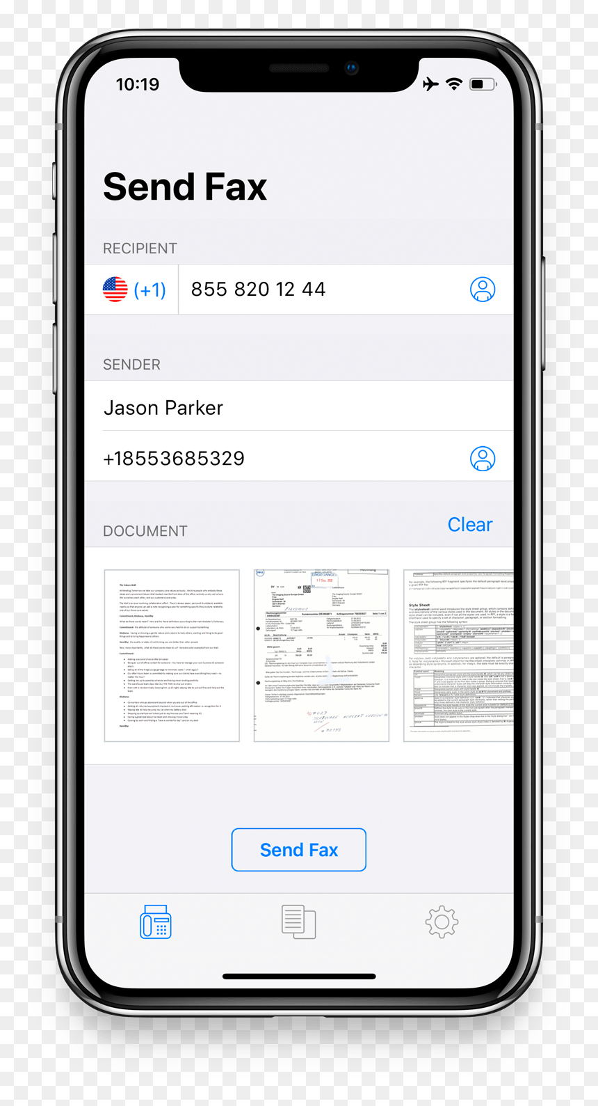 Iphone, HD Png Download - fax png