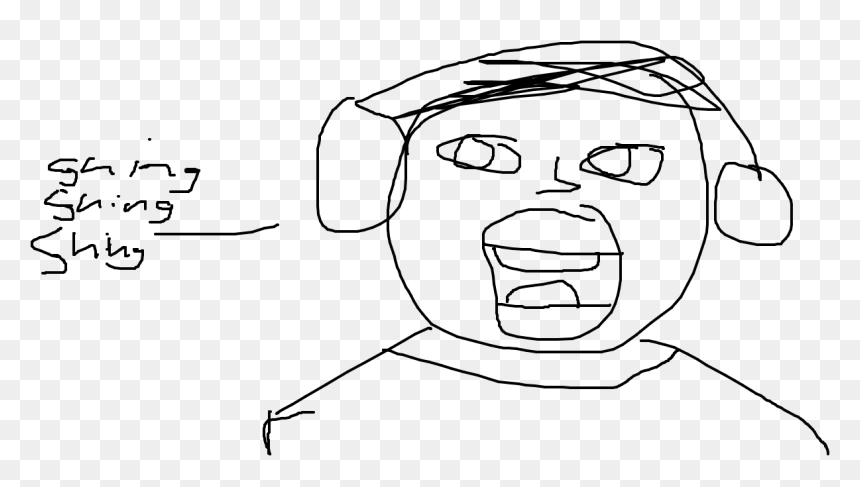 Line Art, HD Png Download - jake paul face png