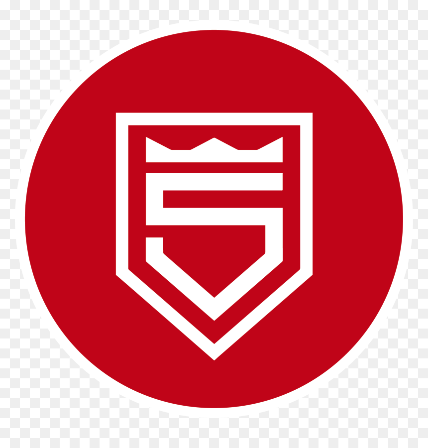 Sportfreunde Signet Rot Mit Outline - Gravador De Voz App, HD Png Download - red circle outline png