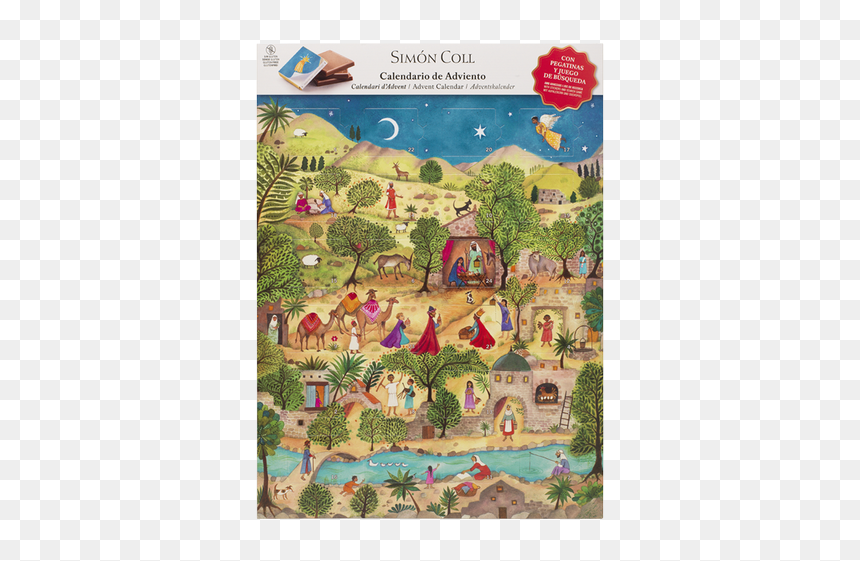 Simon Coll Calendario Adviento, HD Png Download - calendario png