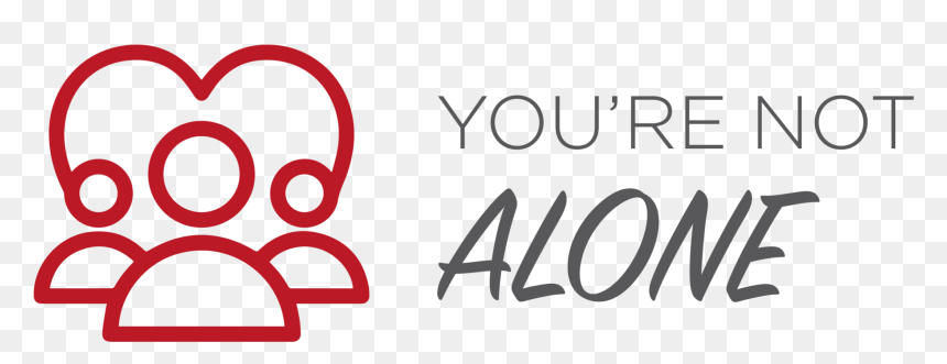 You Are Not Alone In Navigating Hiv - Hiv Support Group, HD Png Download - alone png