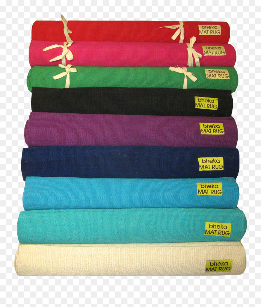 Solid Cotton Yoga Mat Rug , Png Download - Wool, Transparent Png - yoga mat png