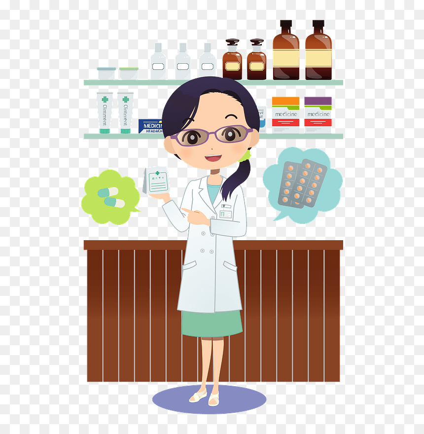 Community Pharmacy Pharmacist Clipart - Pharmacist, HD Png Download - pharmacy png