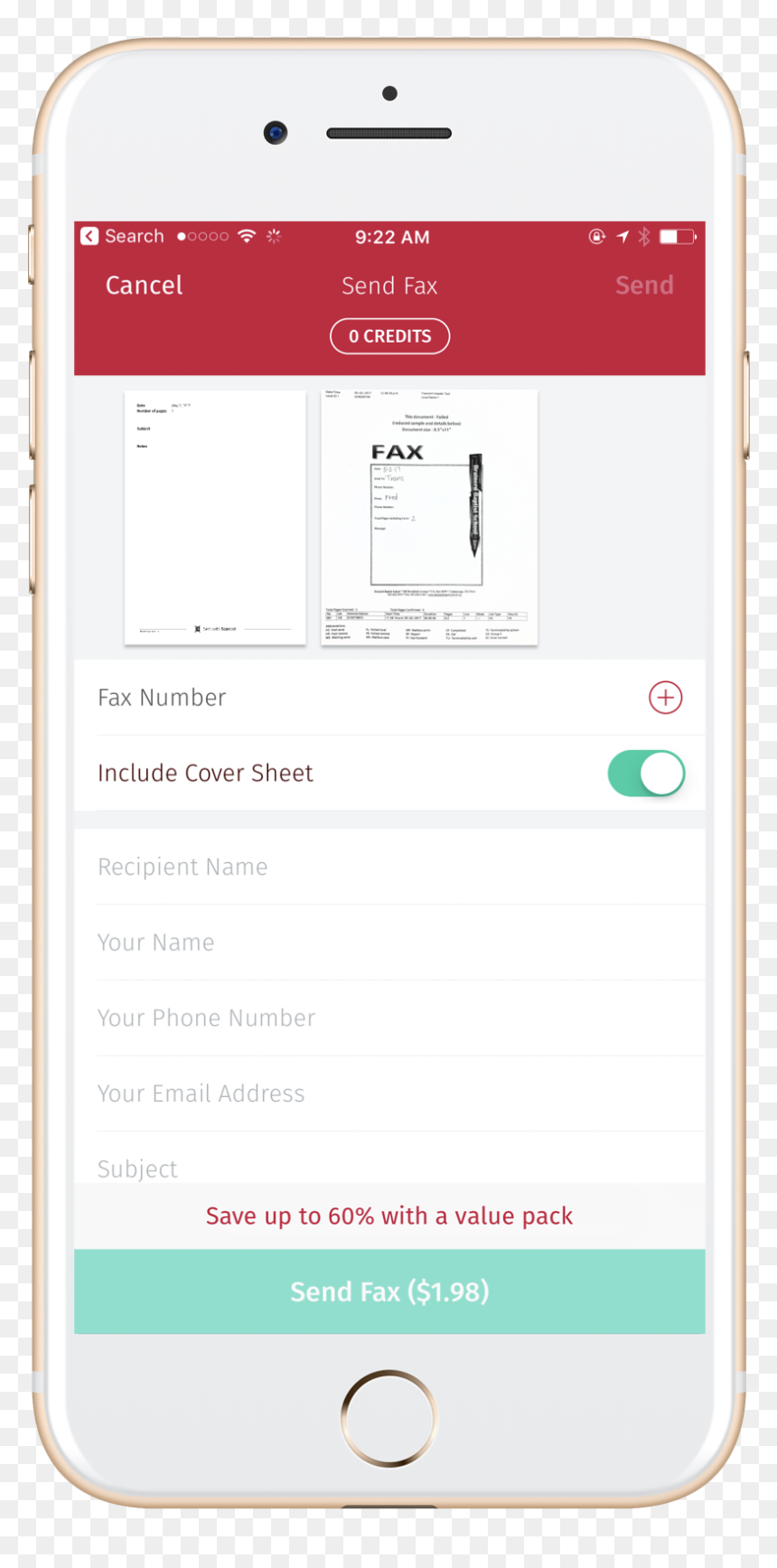 Iphone, HD Png Download - fax png