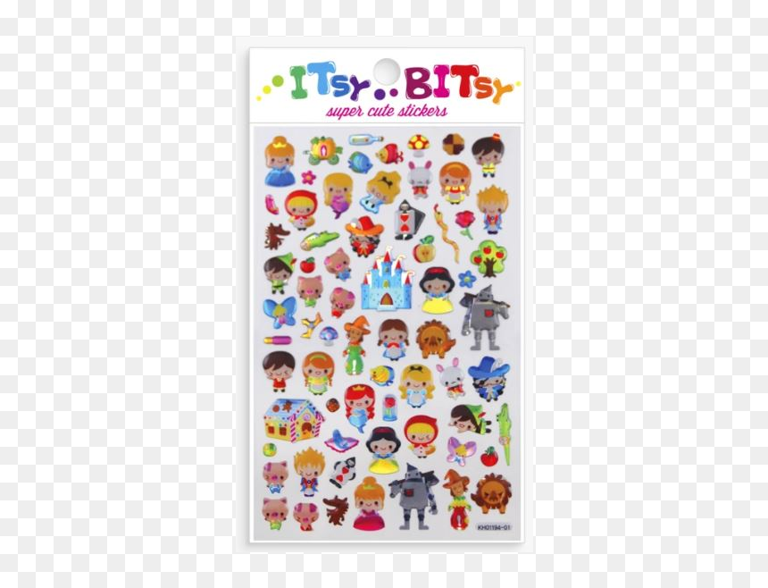 Ooly Itsy Bitsy Stickers, HD Png Download - cute skull png