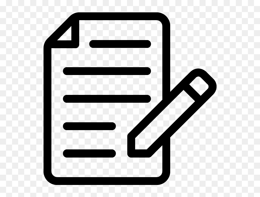 Outline Pictures Of Communication, HD Png Download - writing icon png
