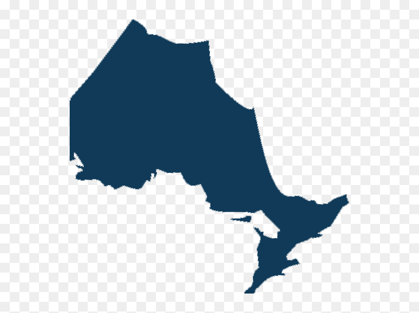 Experienced Ontario Divorce Team - Simple Map Of Ontario, HD Png Download - divorce png