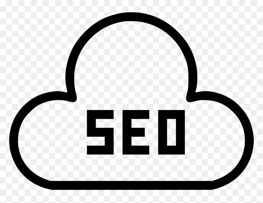 Cloud Seo Icon Png, Transparent Png - seo icon png