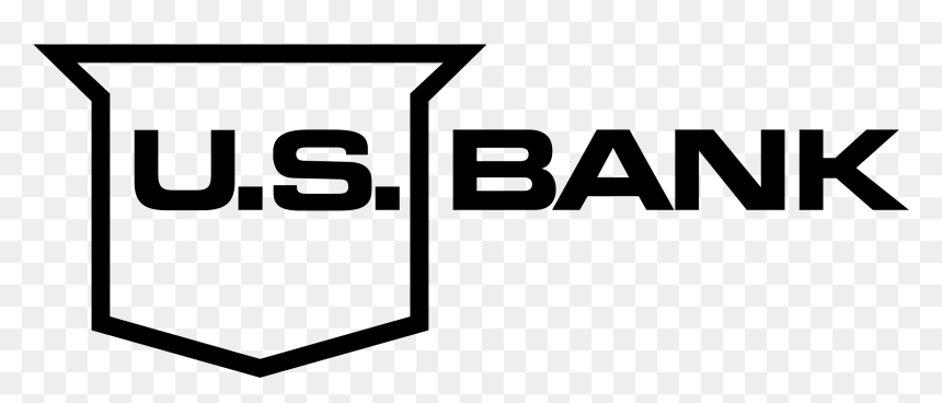 Us Bank Logo Png Transparent - Black And White Us Bank Logo, Png Download - us bank logo png