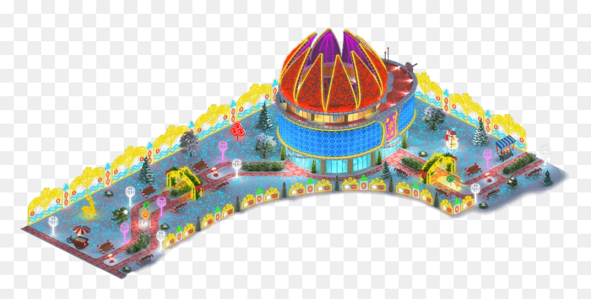 Megapolis Wiki - Amusement Ride, HD Png Download - fireworks .png