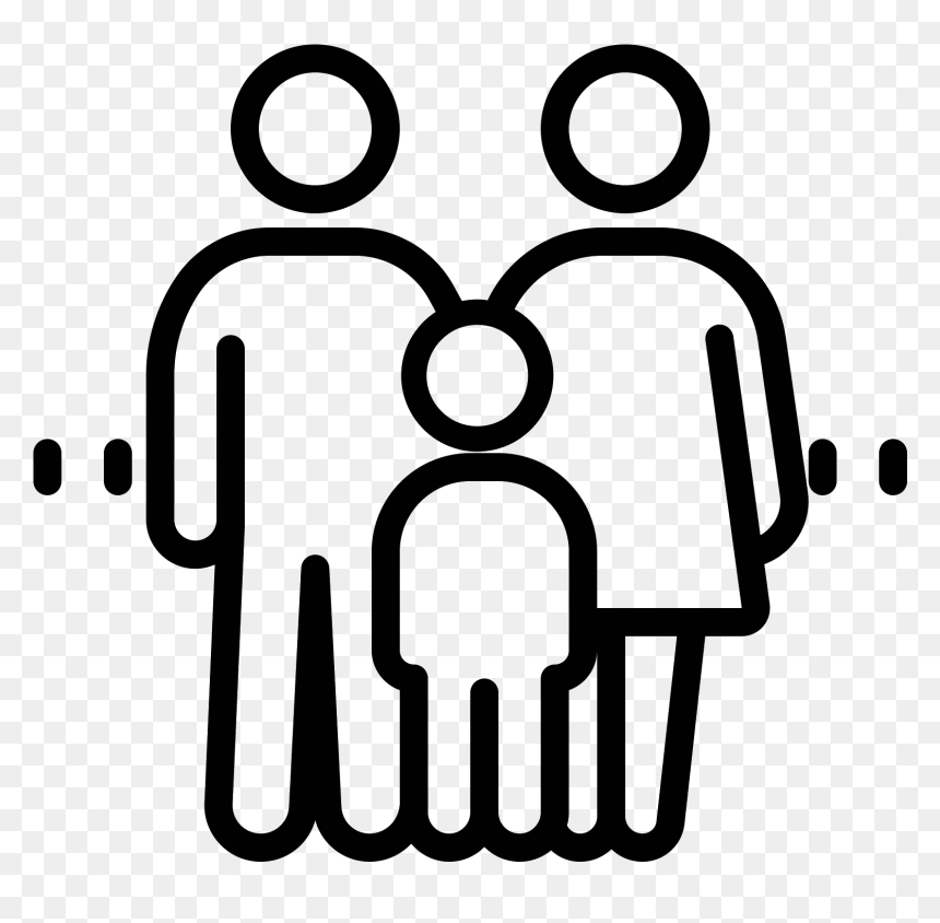 Nuclear Family Child Computer Icons Divorce - Nuclear Family Icon Png, Transparent Png - divorce png
